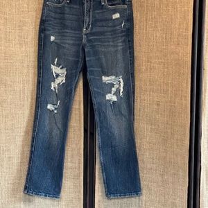 NWT Women's Junior's HOLLISTER high-rise Slim Straight 3 short 26 x 25